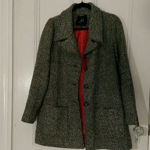 Jack by B.B. Dakota Grey Tweed Coat